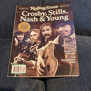 Rolling Stones Tribute Edition Magazine - Brown and White